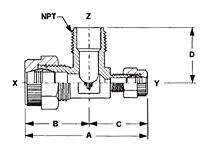 Male Branch Tee Reducer-2