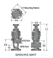 SMDVM Valve - 3-16MT Drawing